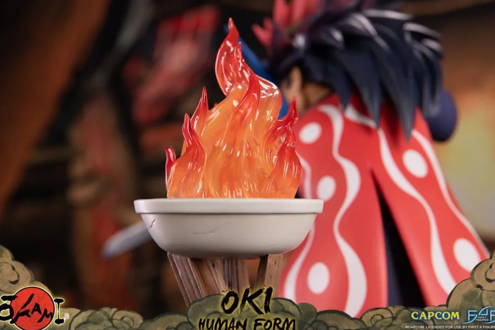 Okami - Oki in Human Form 17” Statue