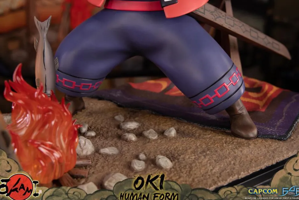 Okami - Oki in Human Form 17” Statue