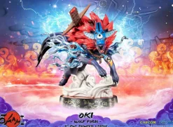 Okami - Oki Wolf Form 9” PVC Statue