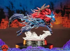 Okami - Oki Wolf Form 9” PVC Statue