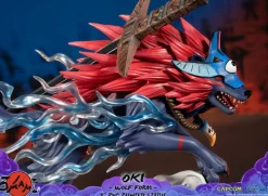 Okami - Oki Wolf Form 9” PVC Statue