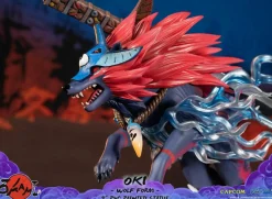 Okami - Oki Wolf Form 9” PVC Statue