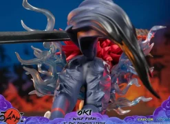 Okami - Oki Wolf Form 9” PVC Statue
