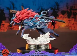 Okami - Oki Wolf Form 9” PVC Statue