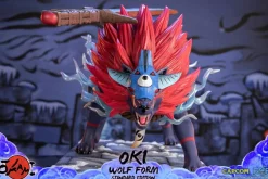 Okami - Oki Wolf Form 14” Statue