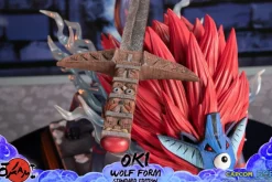 Okami - Oki Wolf Form 14” Statue