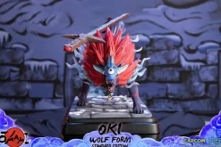 Okami - Oki Wolf Form 14” Statue