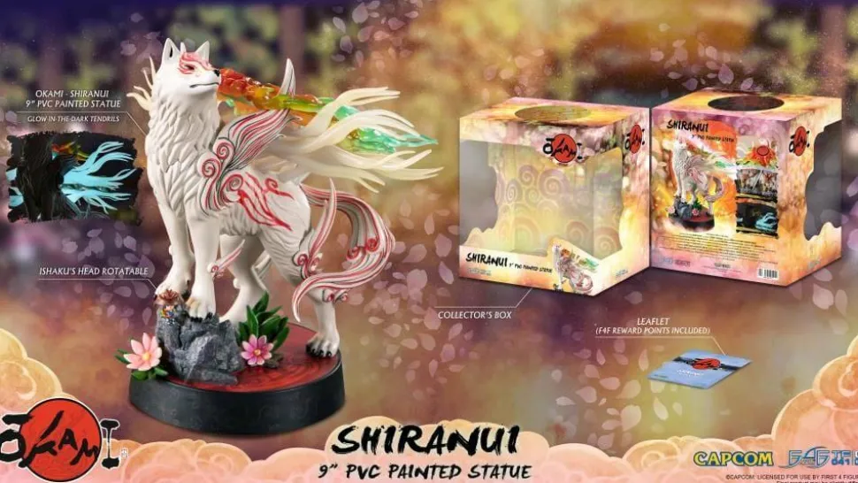 Okami - Shiranui 9” PVC Statue