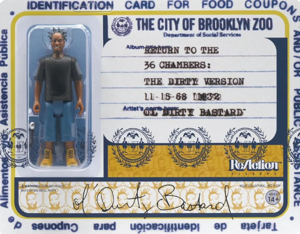 Ol’ Dirty Bastard - O.D.B ReAction 3.75” Action Figure