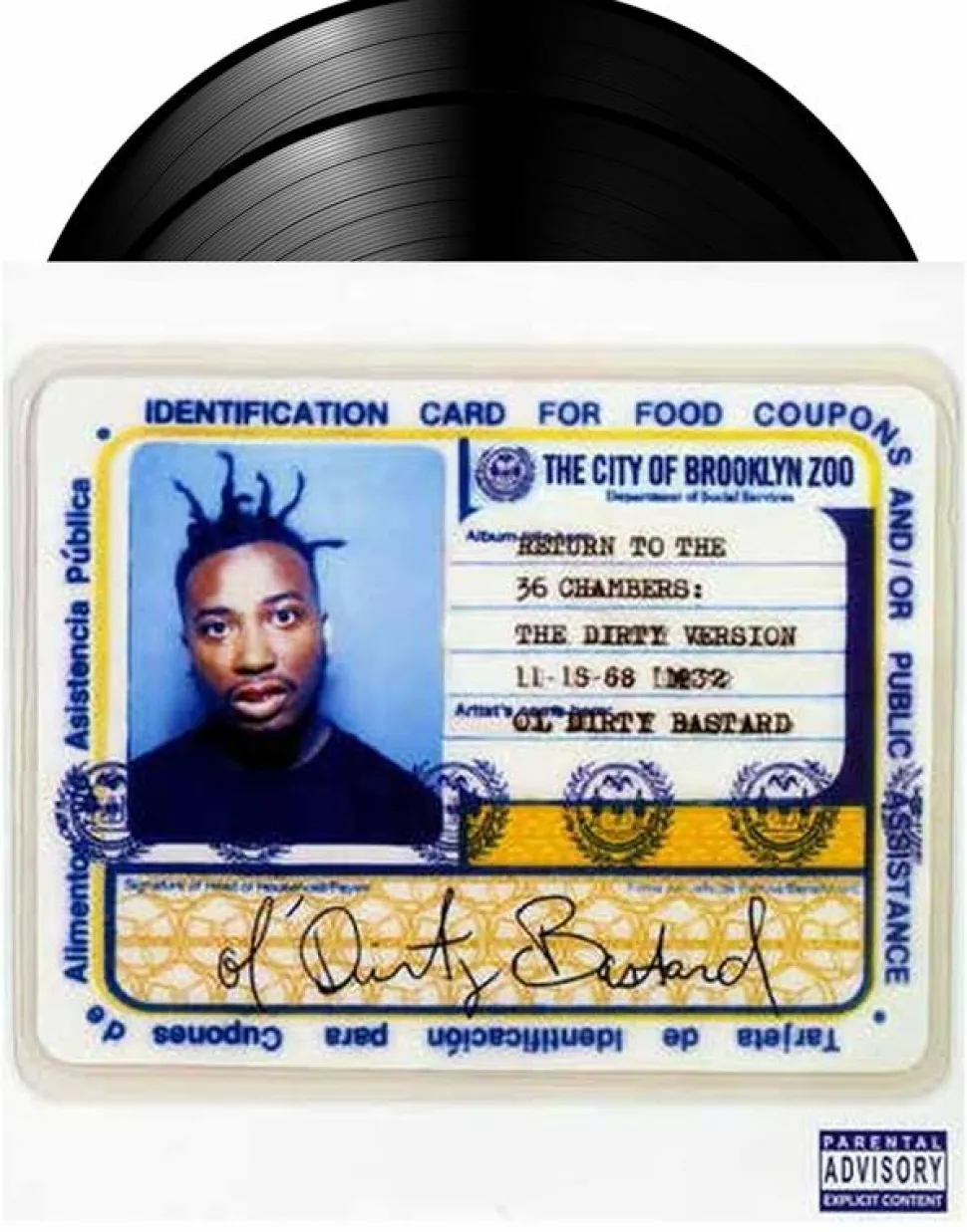 Ol' Dirty Bastard - Return To The 36 Chambers: The Dirty Version 2xLP Vinyl Record