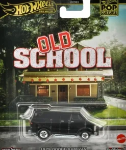 Old School (2003) - 1979 Dodge Ram Van Hot Wheels Premium Pop Culture Real Riders 1/64th Scale Die-Cast Vehicle Replica
