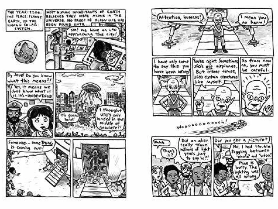 Once Upon A Space-Time! by Jeffrey Brown Hardcover Book