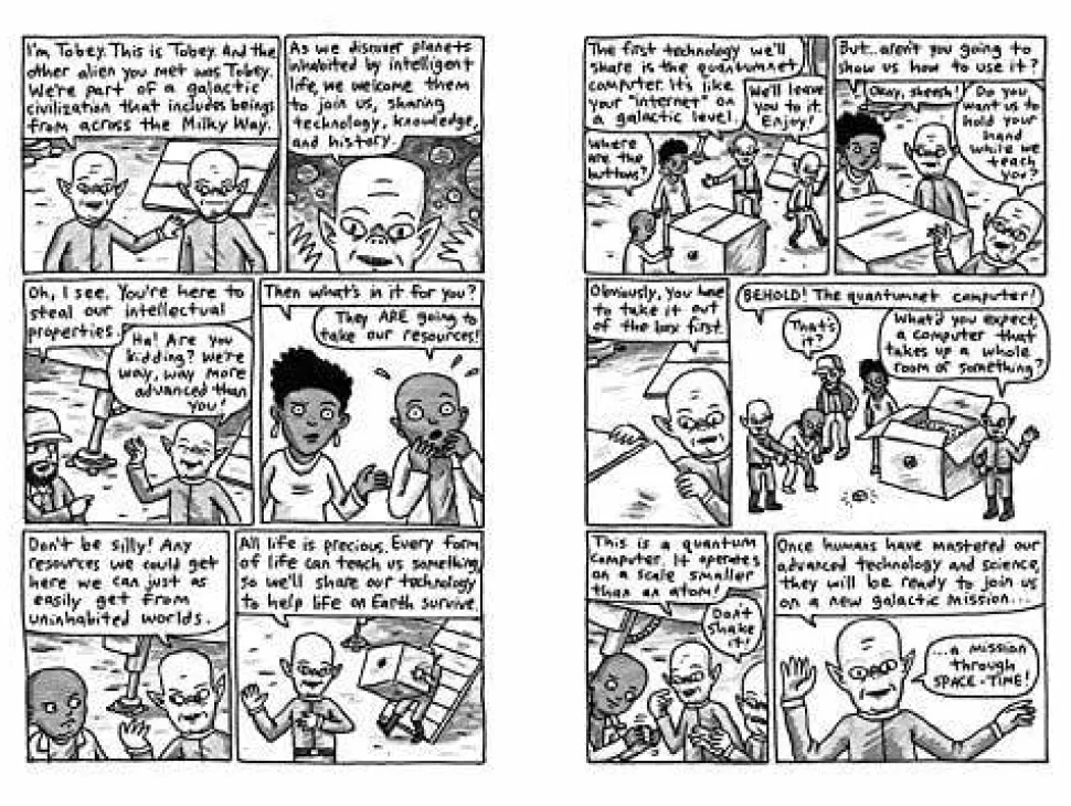 Once Upon A Space-Time! by Jeffrey Brown Hardcover Book