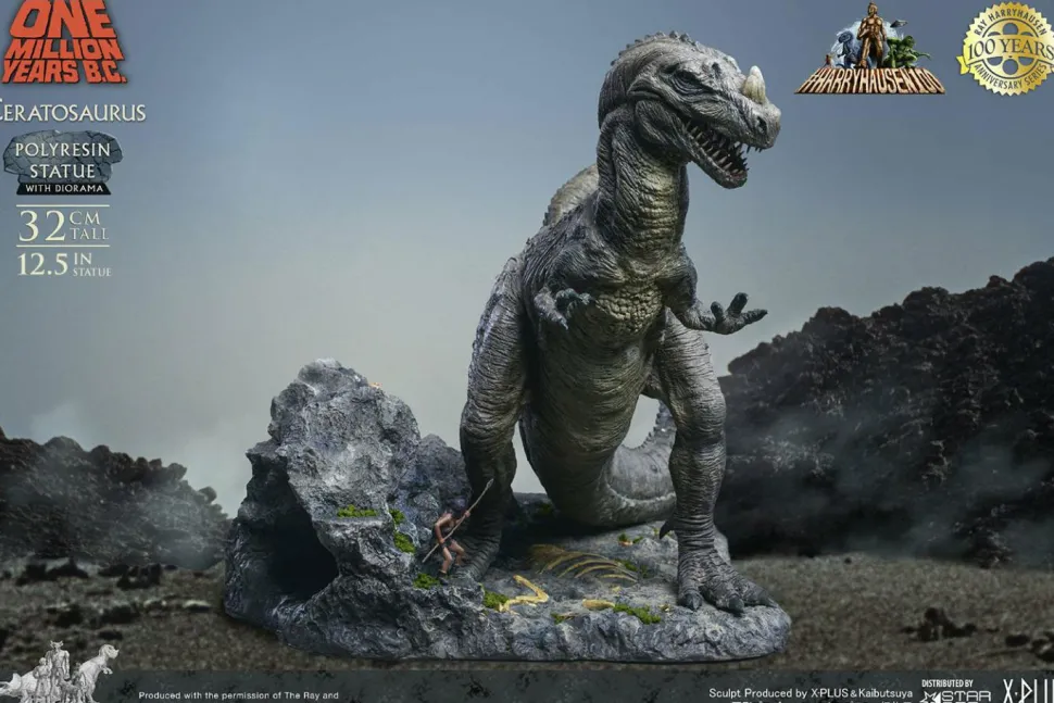 One Million Years B.C. - Ceratosaurus 12” Statue