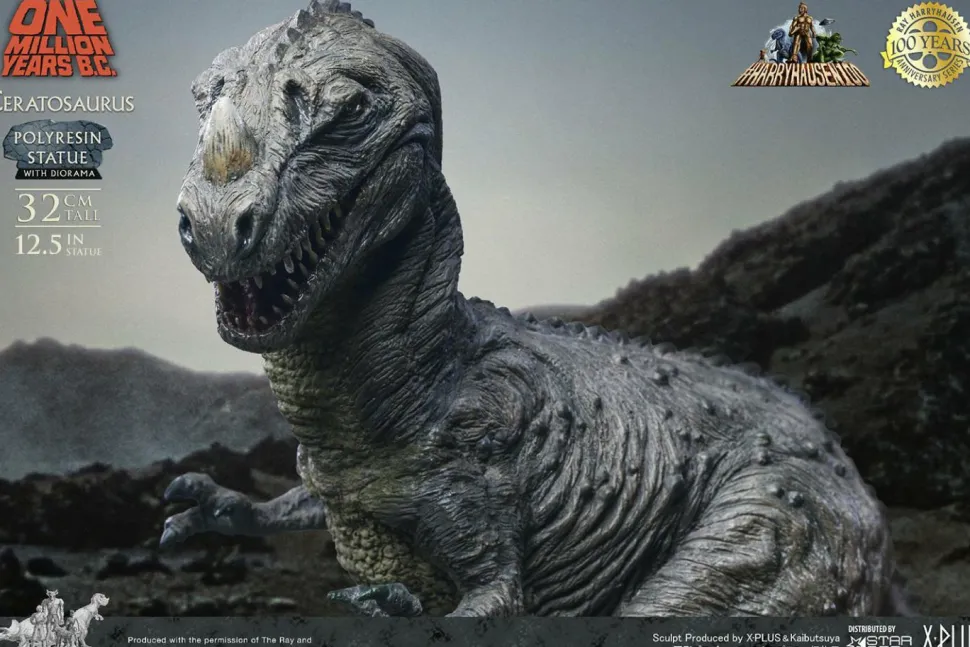 One Million Years B.C. - Ceratosaurus 12” Statue