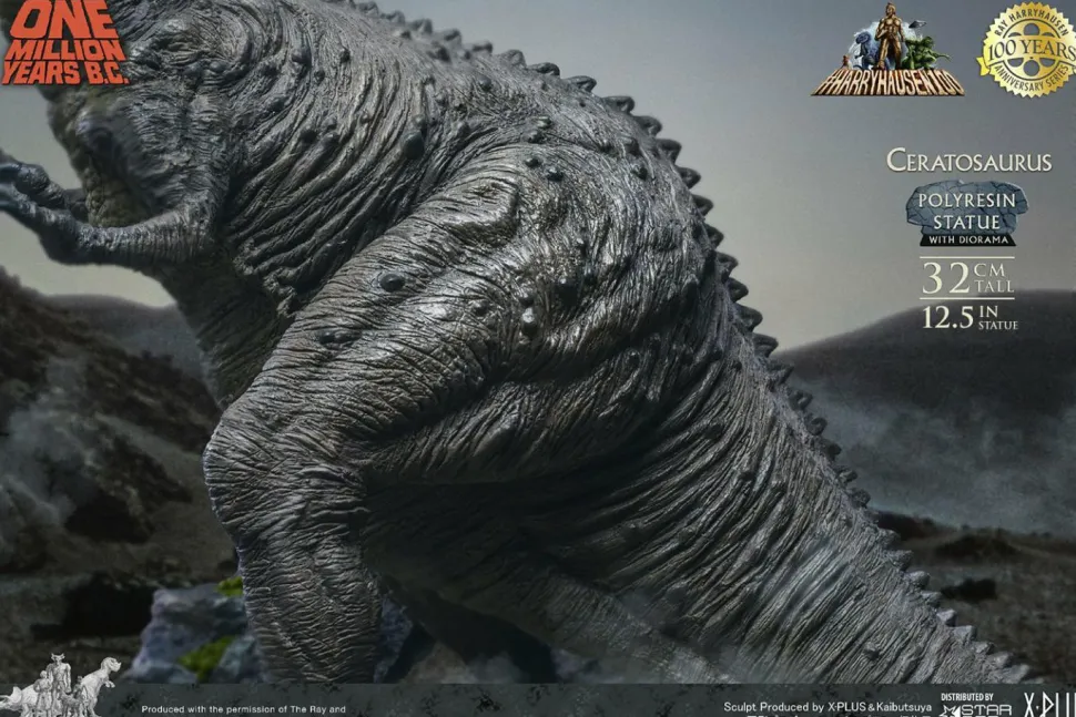 One Million Years B.C. - Ceratosaurus 12” Statue