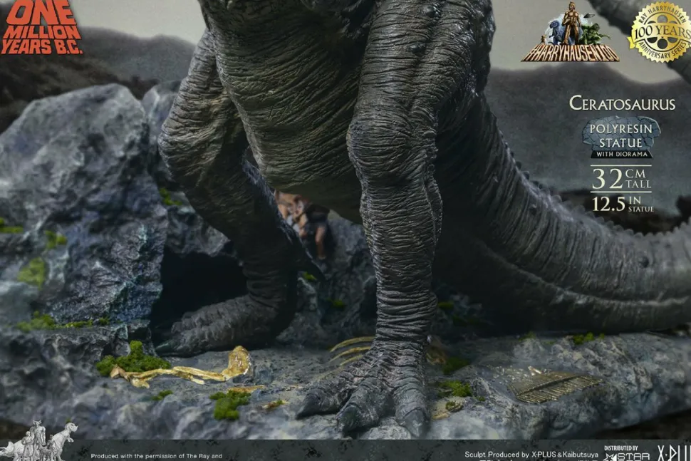 One Million Years B.C. - Ceratosaurus 12” Statue