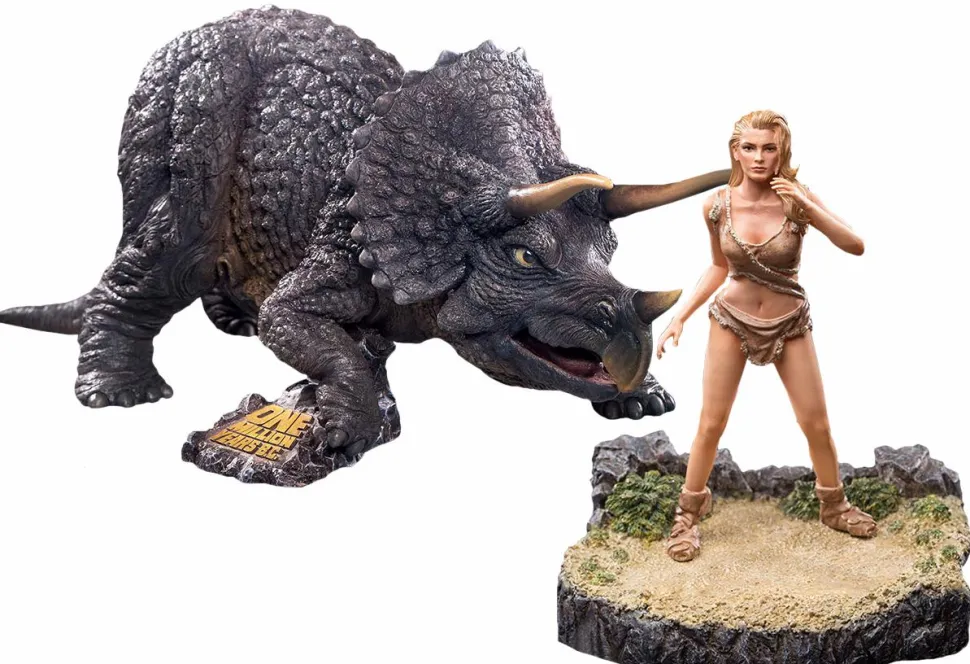 One Million Years B.C. - Triceratops & Loana Vinyl Figure Set (Set of 2)