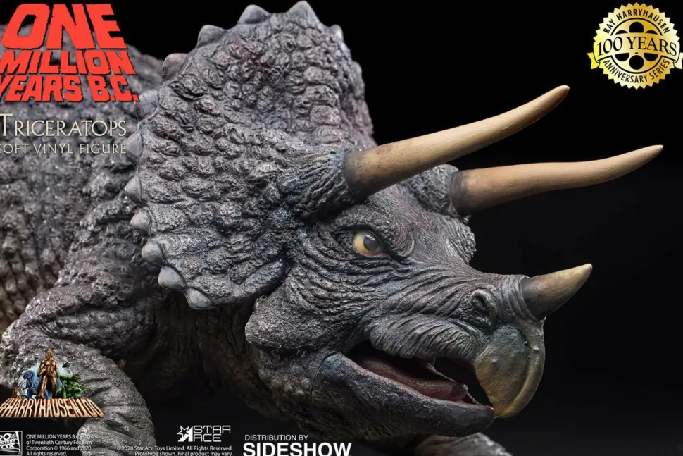 One Million Years B.C. - Triceratops & Loana Vinyl Figure Set (Set of 2)