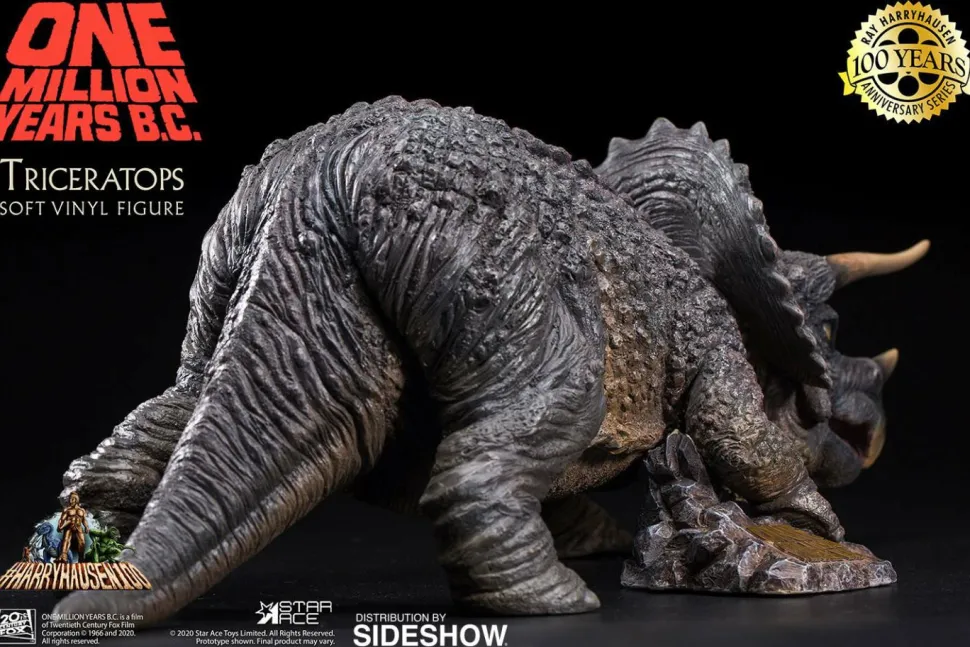 One Million Years B.C. - Triceratops & Loana Vinyl Figure Set (Set of 2)