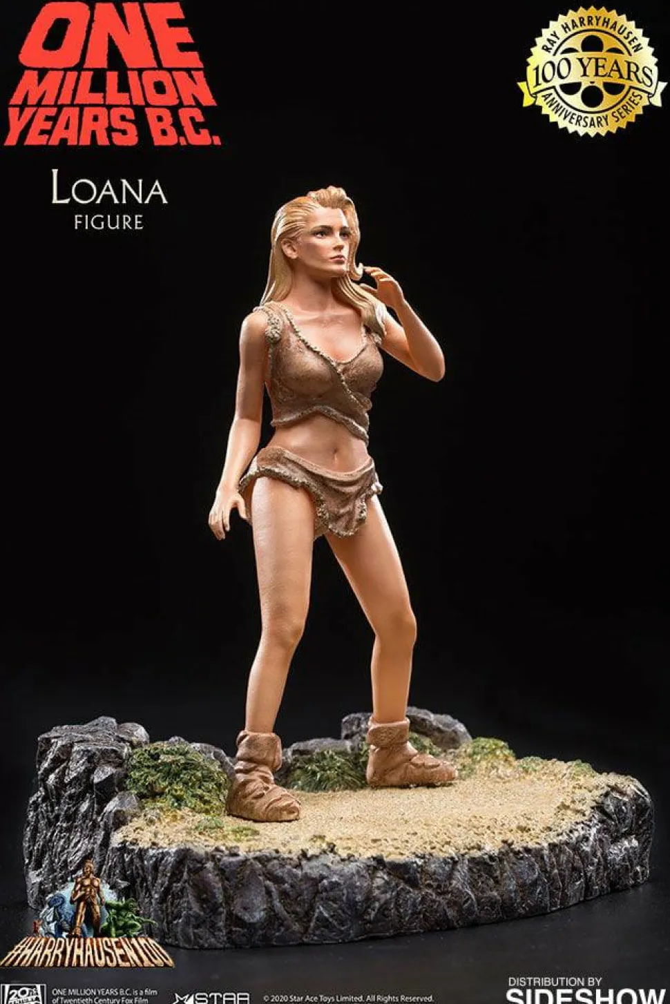 One Million Years B.C. - Triceratops & Loana Vinyl Figure Set (Set of 2)