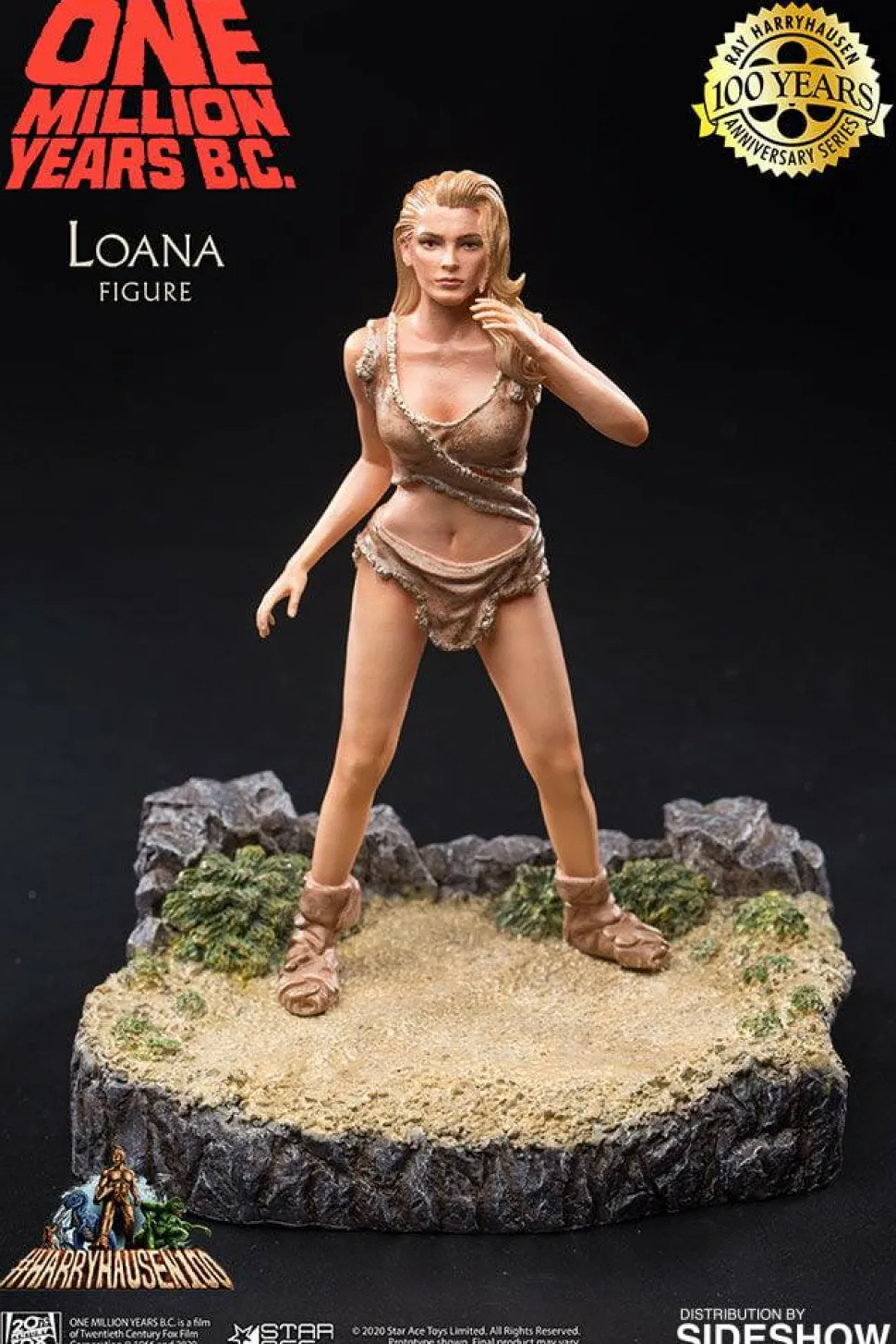 One Million Years B.C. - Triceratops & Loana Vinyl Figure Set (Set of 2)