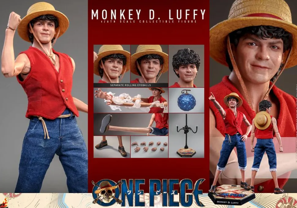 One Piece (2023) - Monkey D. Luffy 1/6th Scale Hot Toys Action Figure