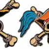 One Piece (2023) - Monkey D. Luffy & Buggy the Clown Enamel Pin 2-Pack