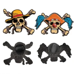 One Piece (2023) - Monkey D. Luffy & Buggy the Clown Enamel Pin 2-Pack