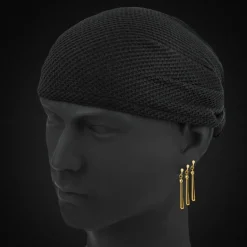 One Piece (2023) - Roronoa Zoro Bandana & Earrings Roleplay Replica Set