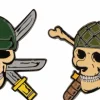 One Piece (2023) - Roronoa Zoro & Usopp Enamel Pin 2-Pack