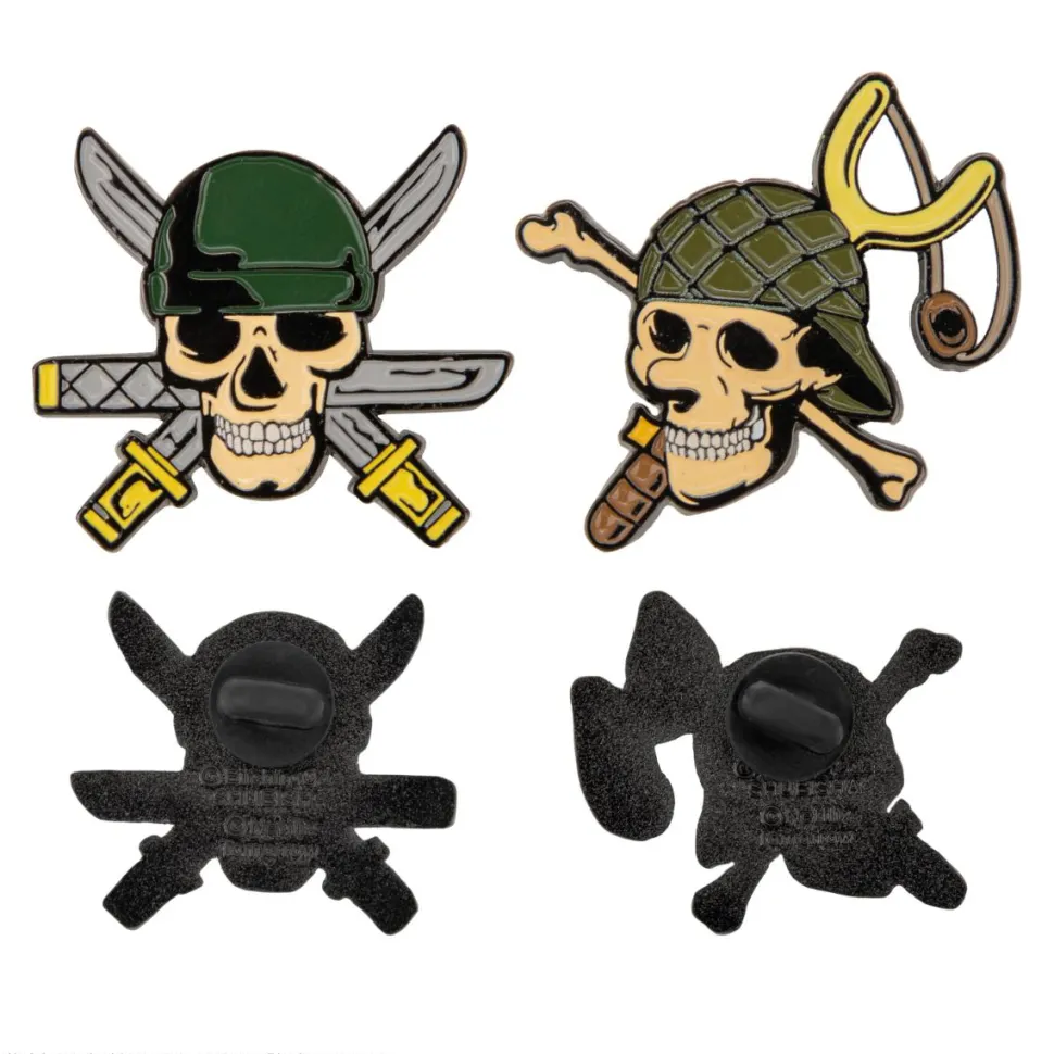 One Piece (2023) - Roronoa Zoro & Usopp Enamel Pin 2-Pack