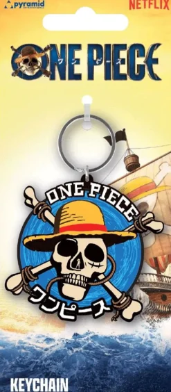 One Piece (2023) - Straw Hat Pirates Emblem Rubber Keychain