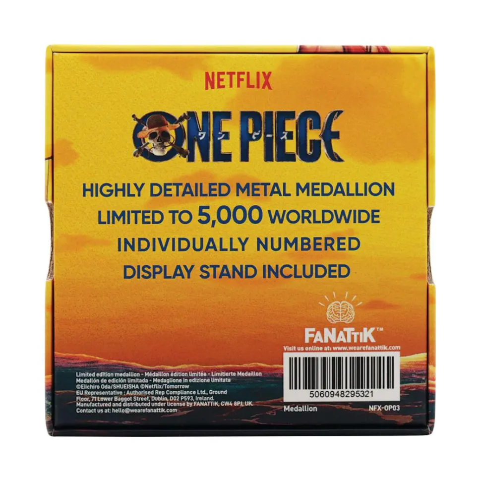 One Piece (2023) - Straw Hat Pirate Jolly Roger Limited Edition Medallion
