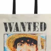 One Piece (2023) - Wanted Poster Monkey D. Luffy 16" Tote Bag