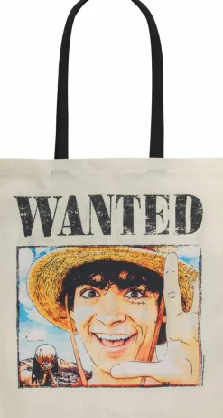 One Piece (2023) - Wanted Poster Monkey D. Luffy 16" Tote Bag