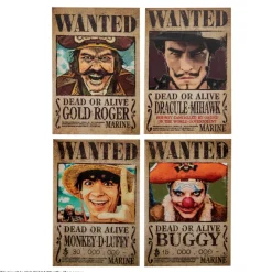 One Piece (2023) - Wanted Poster Magnets 4-Pack