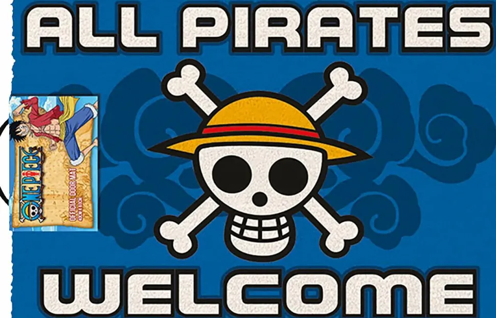 One Piece - All Pirates Welcome Doormat