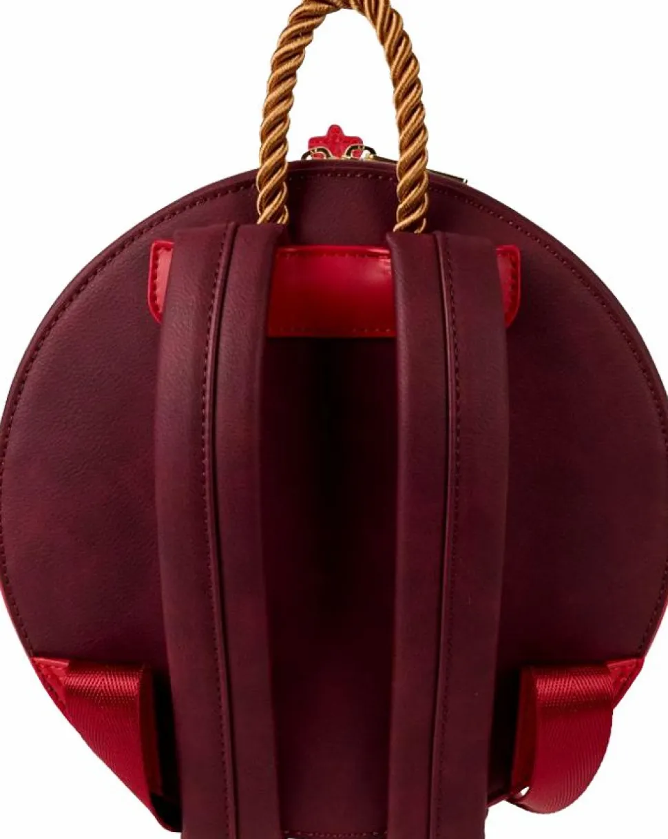 One Piece - Compass Figural 9" Faux Leather Mini Backpack