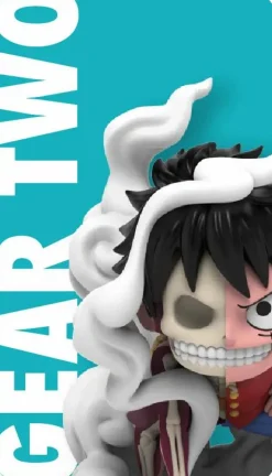 One Piece - Freeny's Hidden Dissectibles Series 06 Luffy's Gears Edition Blind Box Vinyl Figure (Display of 6)