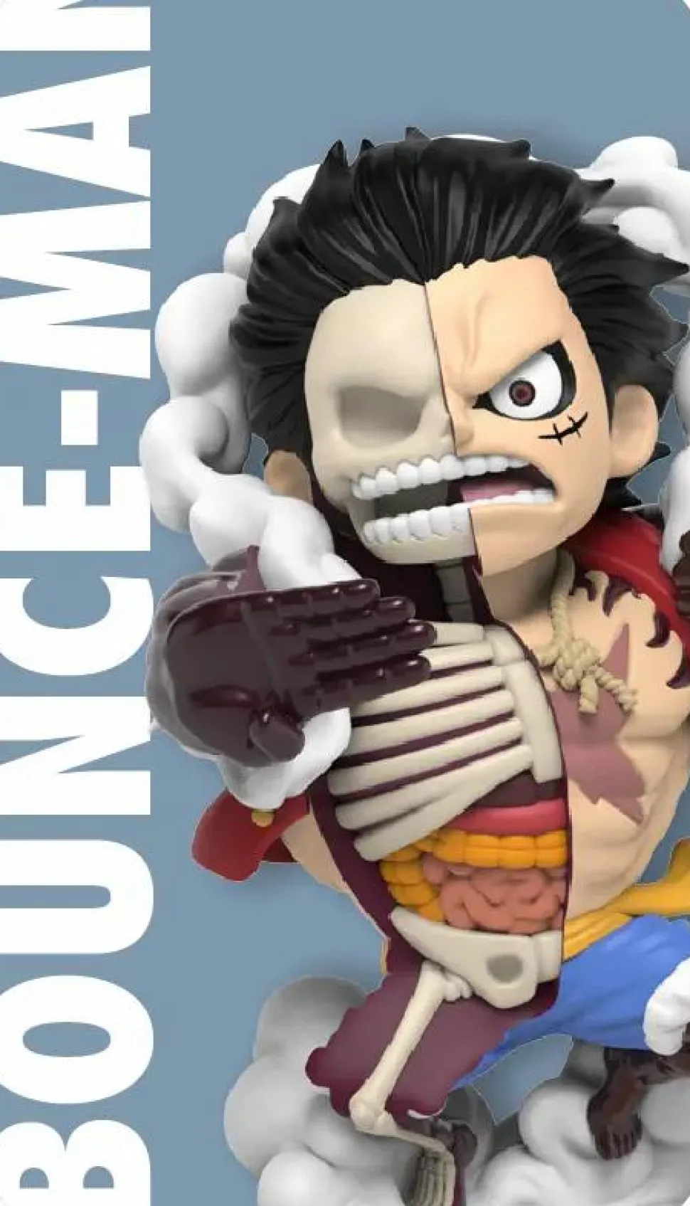 One Piece - Freeny's Hidden Dissectibles Series 06 Luffy's Gears Edition Blind Box Vinyl Figure (Display of 6)