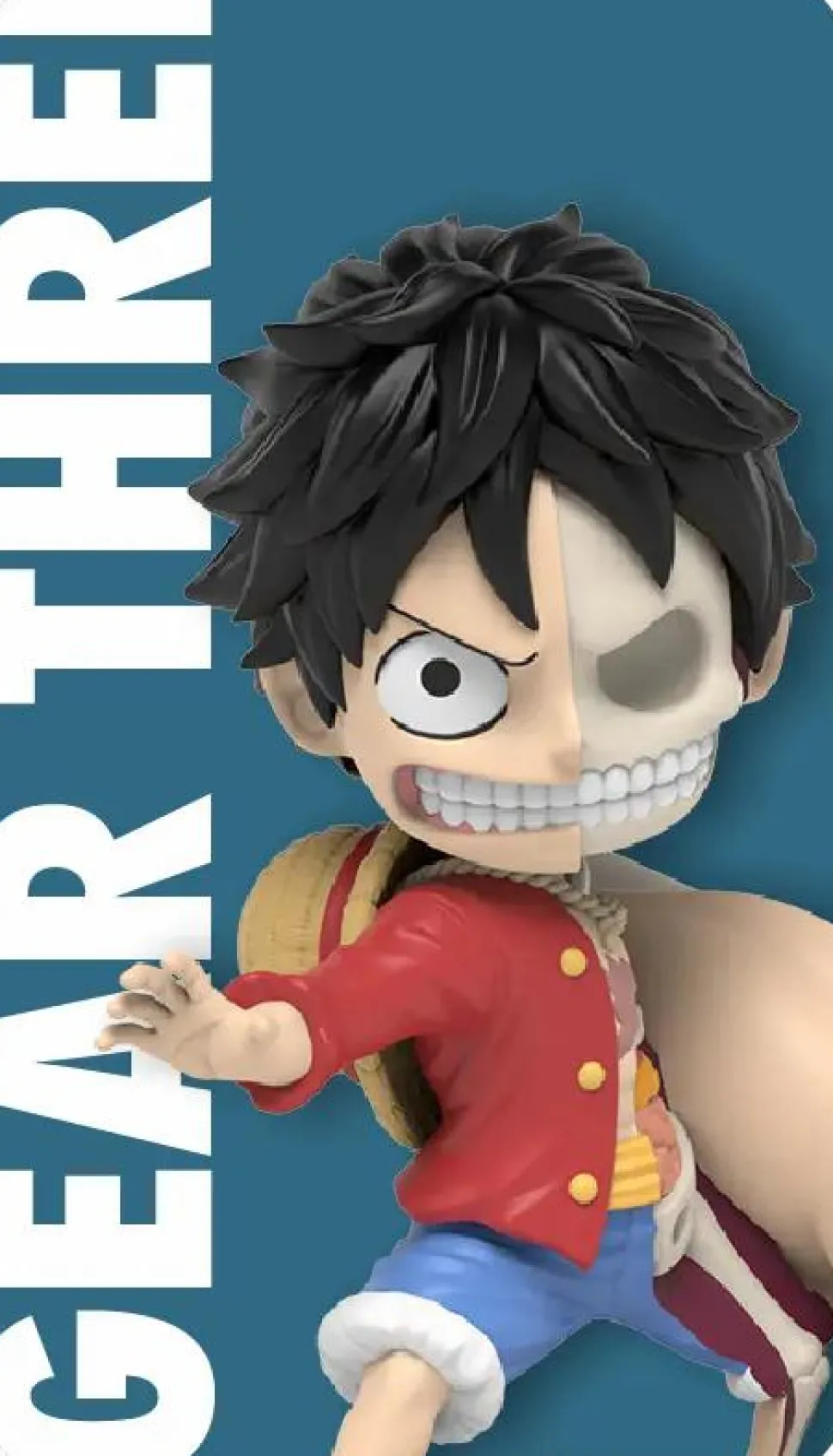 One Piece - Freeny's Hidden Dissectibles Series 06 Luffy's Gears Edition Blind Box Vinyl Figure (Display of 6)