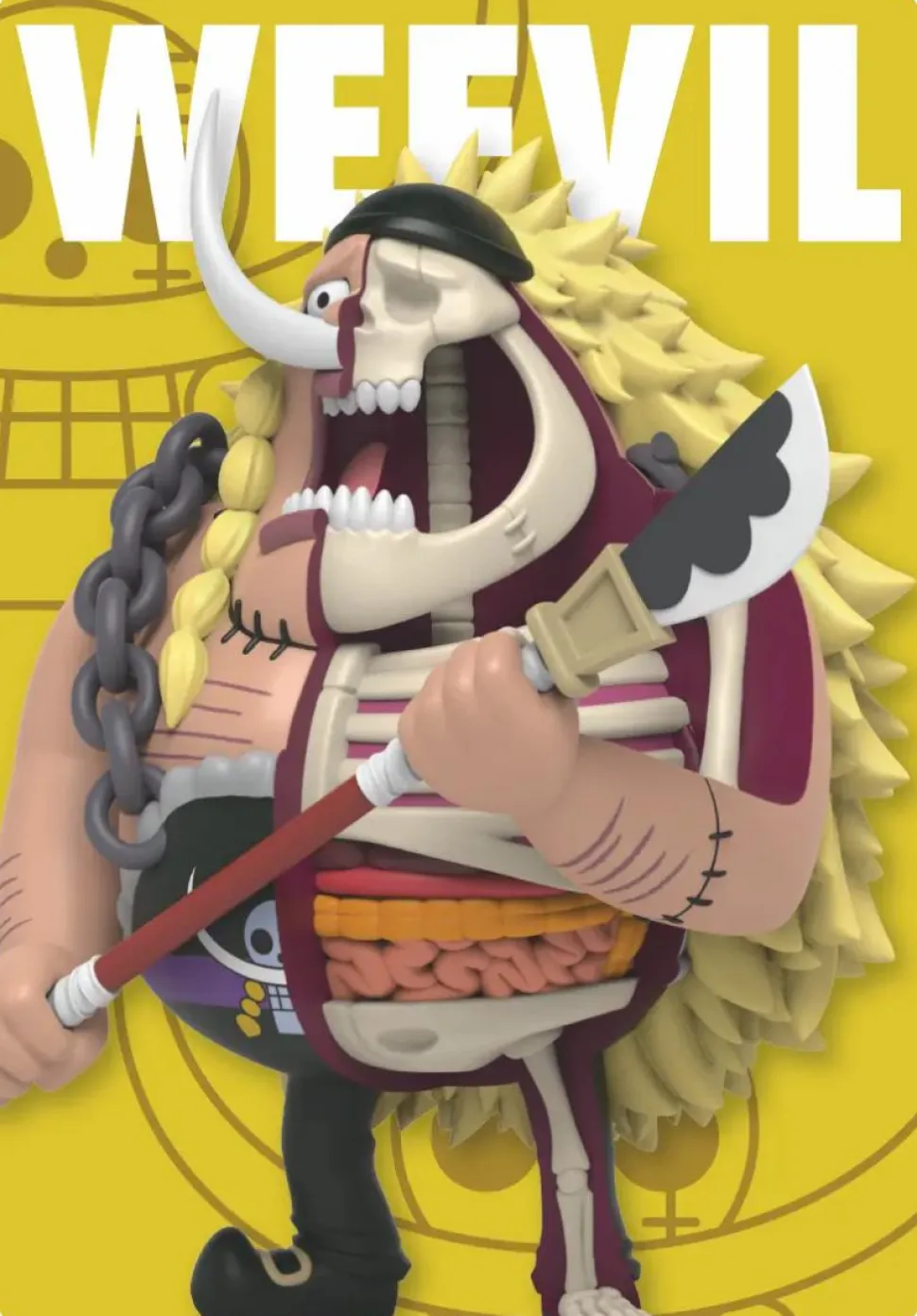 One Piece - Freeny's Hidden Dissectibles Series 04 Warlords Edition Blind Box Vinyl Figure (Single Unit)