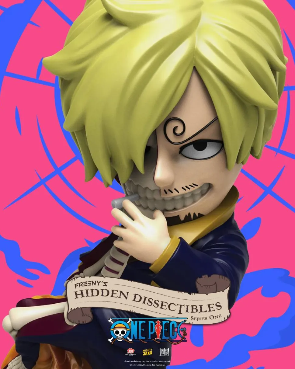 One Piece - Freeny's Hidden Dissectibles Series 01 Blind Box Vinyl Figure (Display of 12)