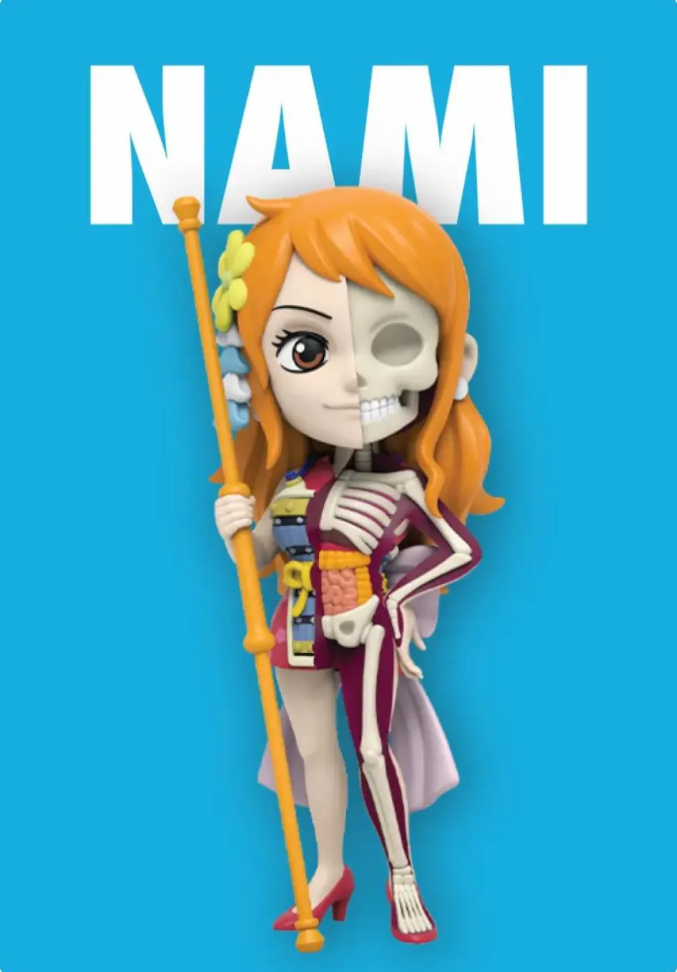 One Piece - Freeny's Hidden Dissectibles Series 05 Ladies Edition Blind Box Vinyl Figure (Display of 6)