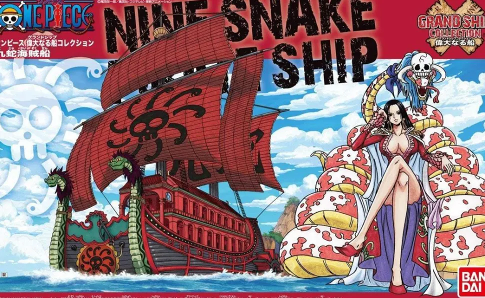 One Piece - Kuja Pirates Grand Ship Collection Scaled Replica Model Kit