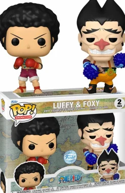 One Piece - Luffy & Foxy Pop! Vinyl Figure 2-Pack