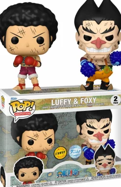 One Piece - Luffy & Foxy Pop! Vinyl Figure 2-Pack