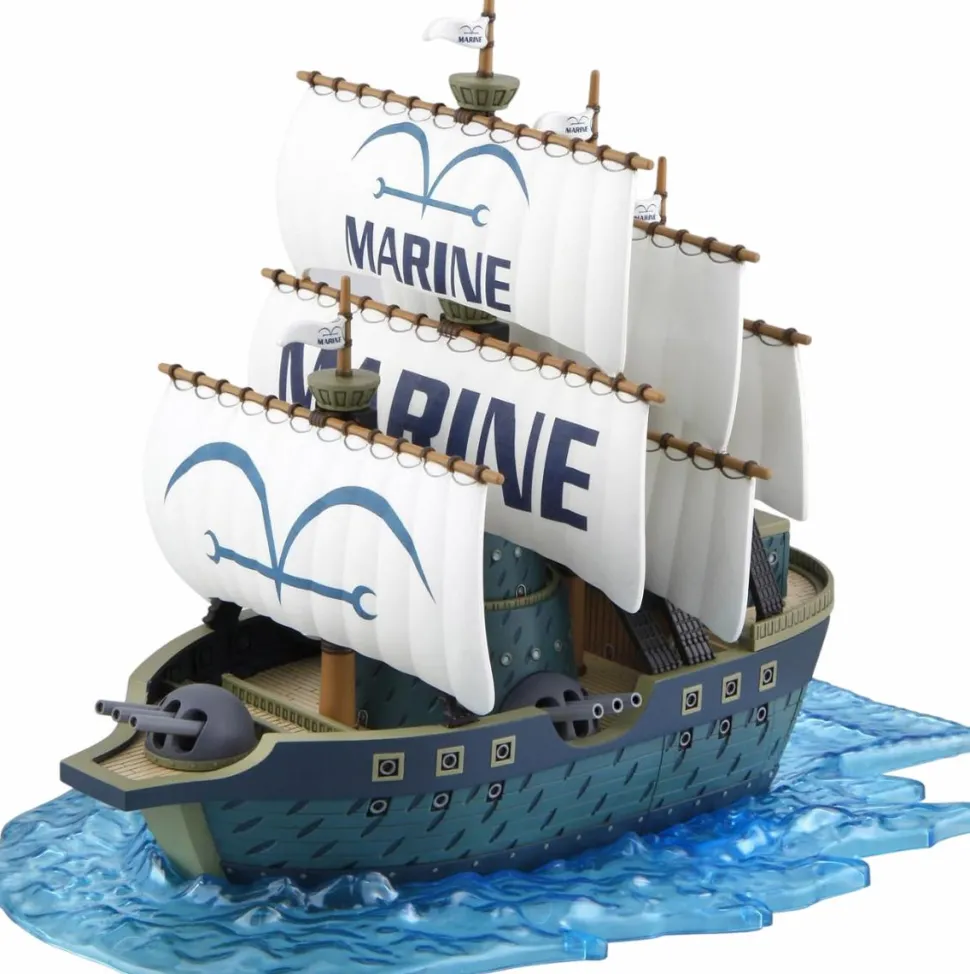 One Piece - Marine Ship Grand Ship Collection Scaled Replica Model Kit