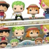 One Piece - Monkey D. Luffy, Roronoa Zoro, Nami & Sanji Pop! Vinyl Figure 4-Pack